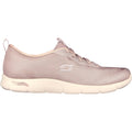 Skechers Arch Fit Refine Classy Doll Sneakers In Tessuto Dark Taupe Da Donna