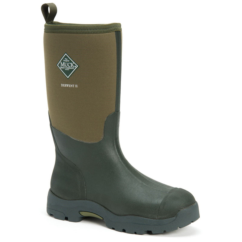 Muck Boots Derwent II Stivali Di Gomma Wellington Con Fodera In Lana Muschiata