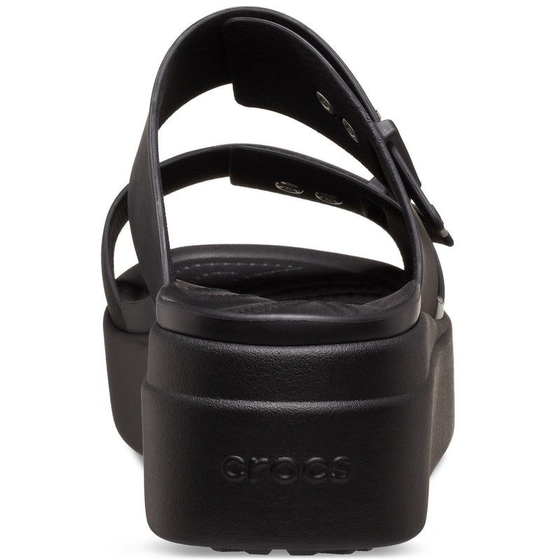 Crocs Brooklyn Sandali Neri Da Donna In Termoplastica