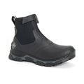 Muck Boots Apex Mid Zip Stivali In Gomma Nera/Ombra Scura.