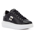 Karl Lagerfeld Kapri Karl Nft Lo Lace Scarpe Da Ginnastica Nere Da Donna