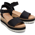 TOMS Diana Zeppe Nere Da Donna In Sintetico