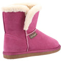 Hush Puppies Ashleigh Pantofole Rosa In Pelliccia Sintetica Da Donna