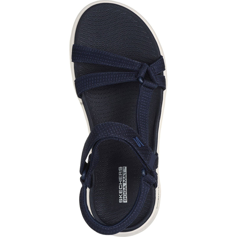 Skechers GO WALK Flex Sublime Sandali Da Donna In Poliestere Blu Scuro