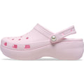 Crocs Classic Platform Ciabatte Rosa In Materiali Termoplastici Da Donna