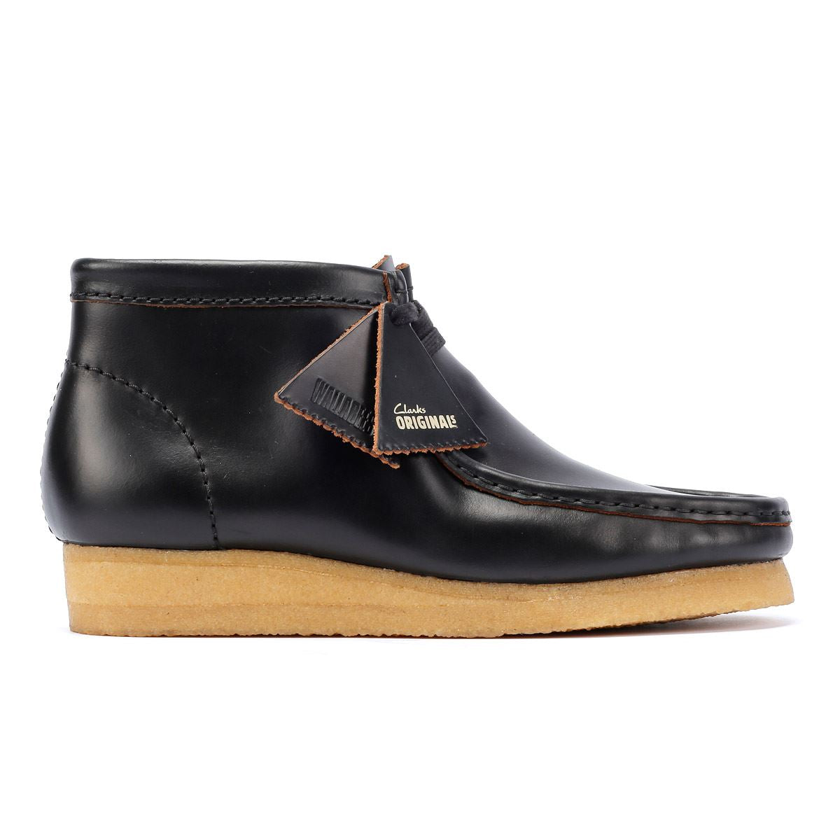 Clarks pelle nera hotsell