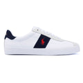 Ralph Lauren Vulc II Sneakers Bianche Da Uomo In Pelle