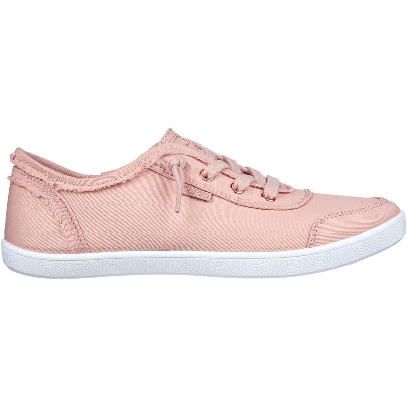 Skechers BOBS B Cute Sneakers Da Donna In Cotone Rosa