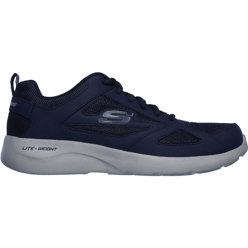Skechers Dynamight 2.0 Sneakers Da Uomo In Mesh Blu Scuro