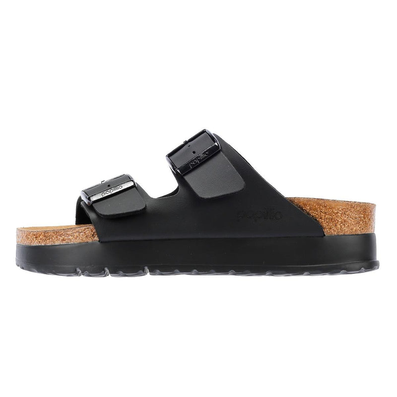 Birkenstock Arizona Flex Platform Sandali Neri Da Donna