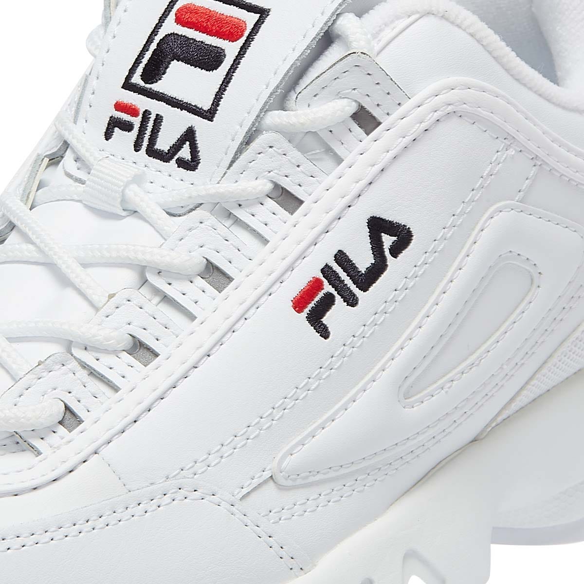 Fila retailer disruptor nere e bianche