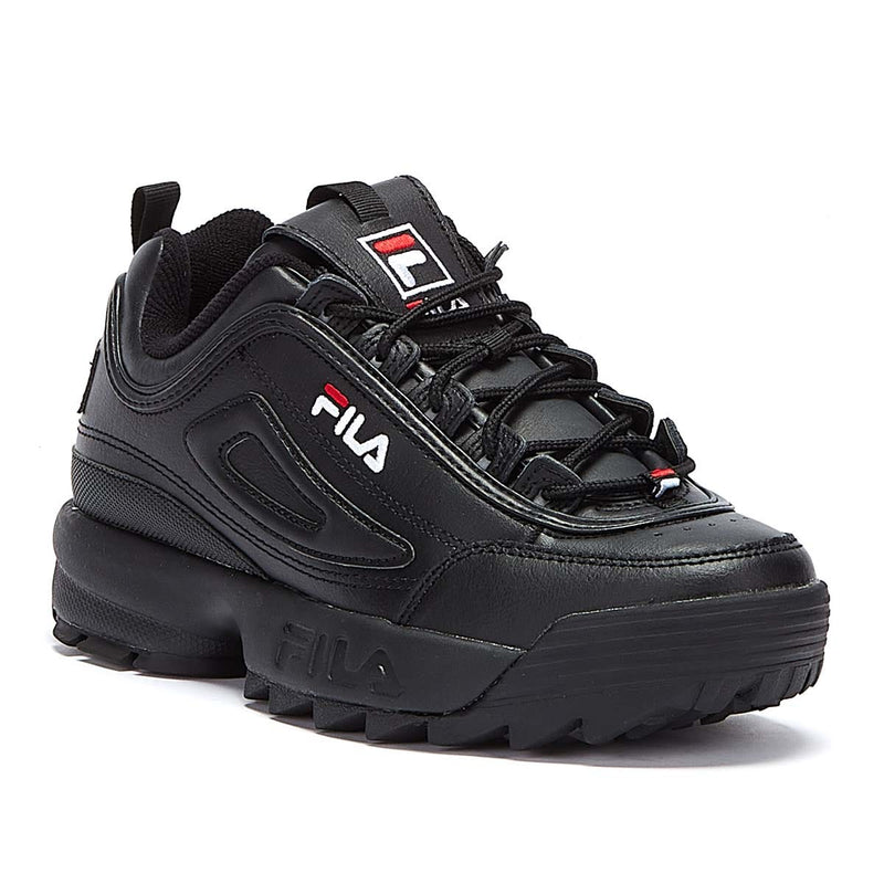 Fila Scarpe Da Ginnastica Premium Nere/Bianche/Rosse Disruptor Ii Premium