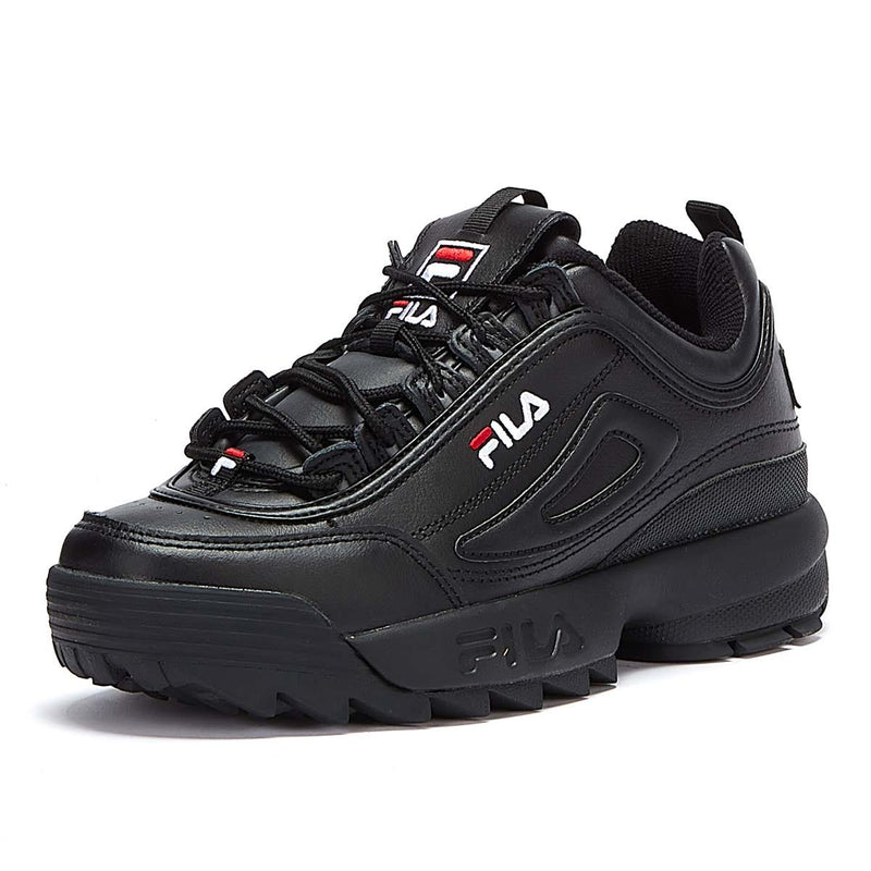 Fila Scarpe Da Ginnastica Premium Nere/Bianche/Rosse Disruptor Ii Premium