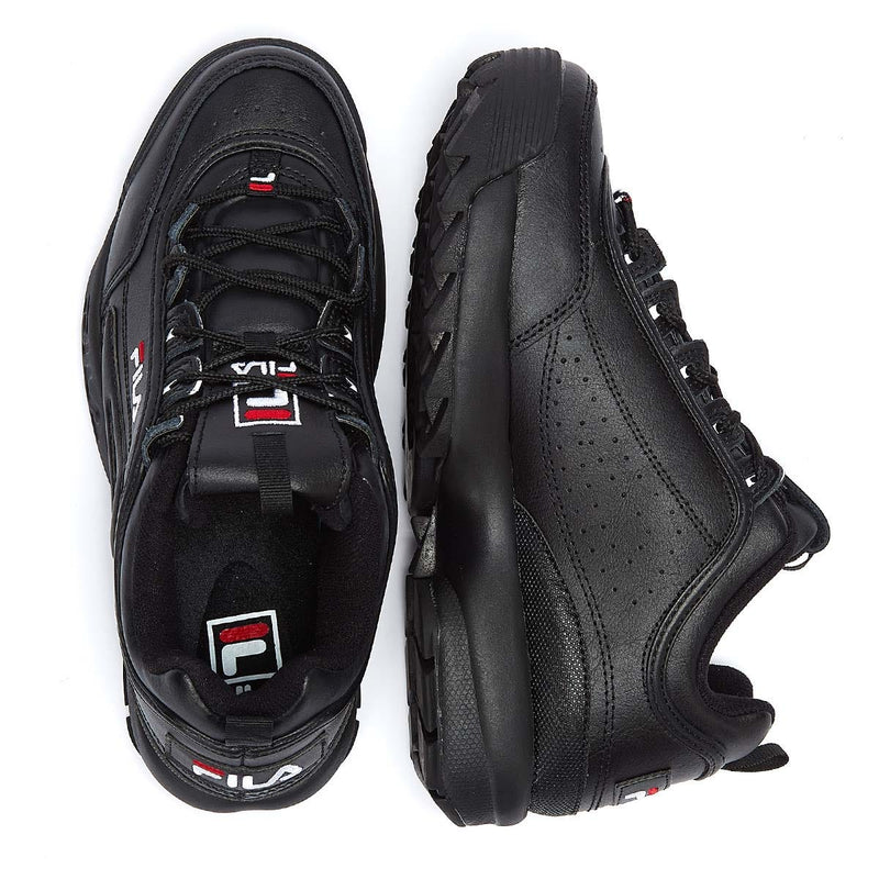 Fila Scarpe Da Ginnastica Premium Nere/Bianche/Rosse Disruptor Ii Premium