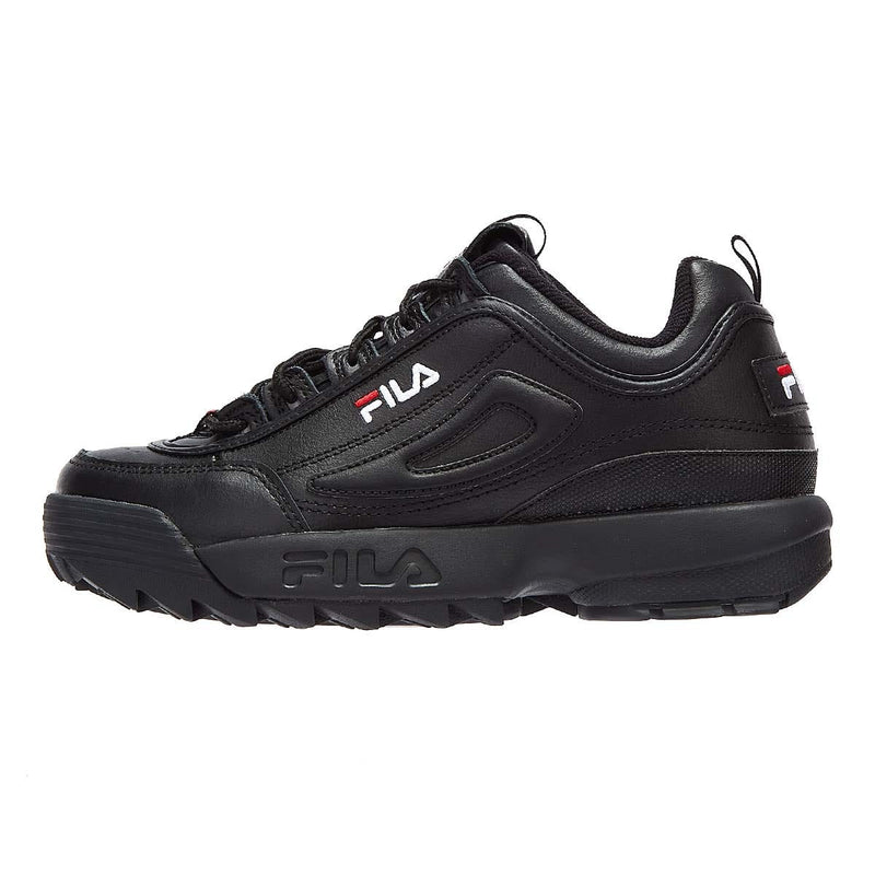 Fila Scarpe Da Ginnastica Premium Nere/Bianche/Rosse Disruptor Ii Premium