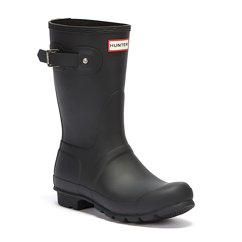 Hunter Original Short Donna Nero Wellies