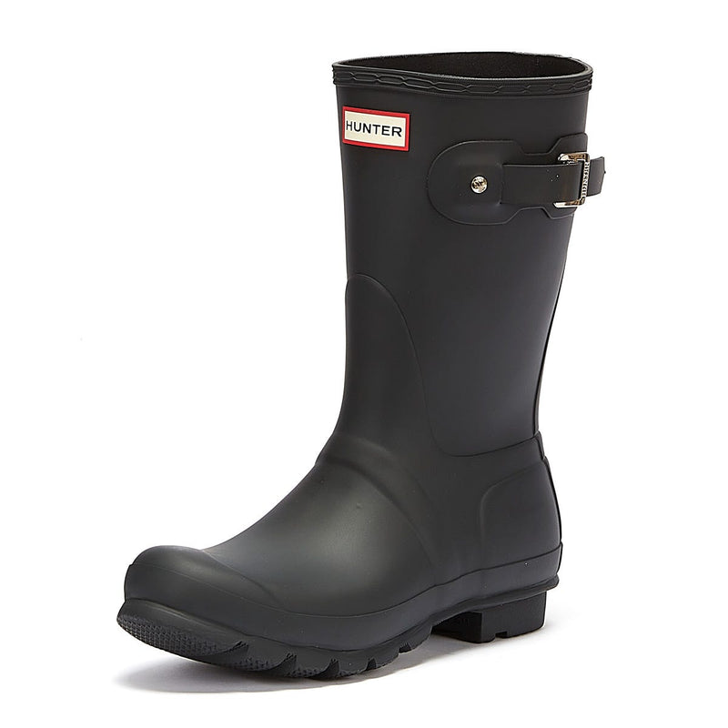 Hunter Original Short Donna Nero Wellies