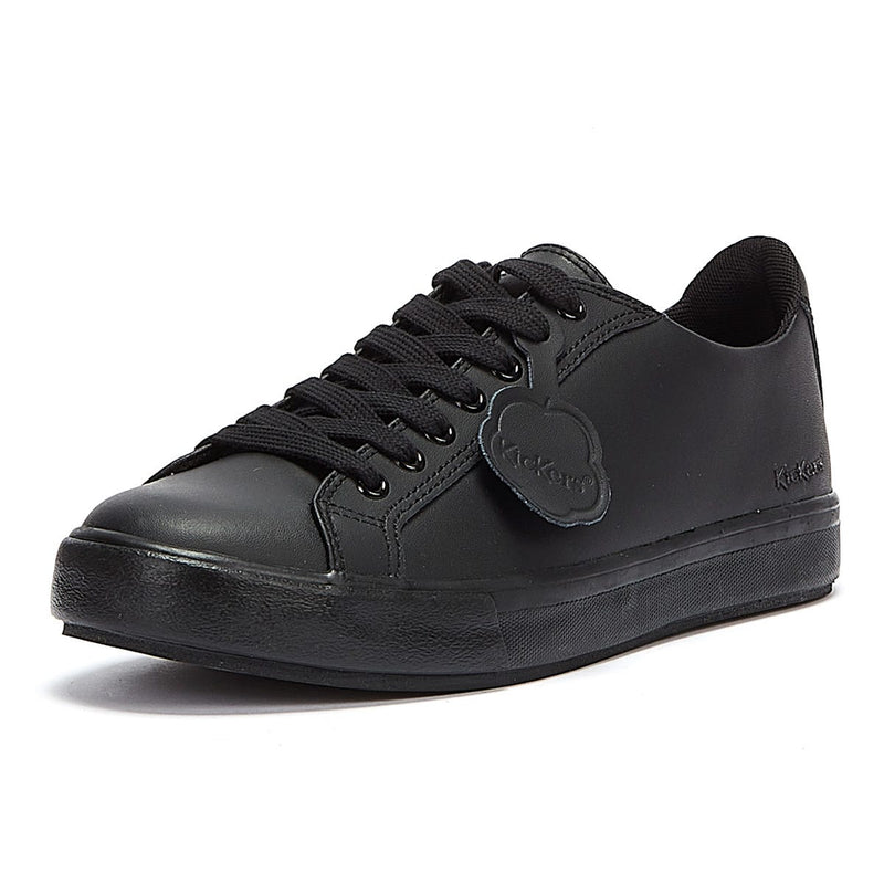 Scarpe da ginnastica Kickers Tovni Lacer in pelle nera