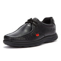 Kickers Reasan Lace Uomo Scarpe in pelle nera