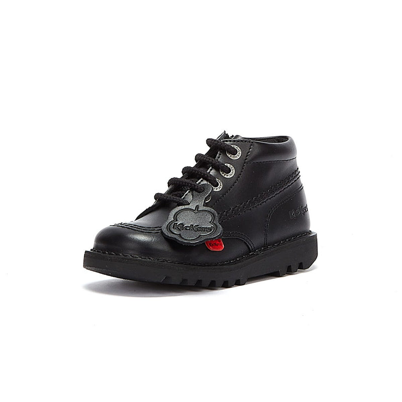 Stivali Kickers Kick Hi Zip Infant Nero