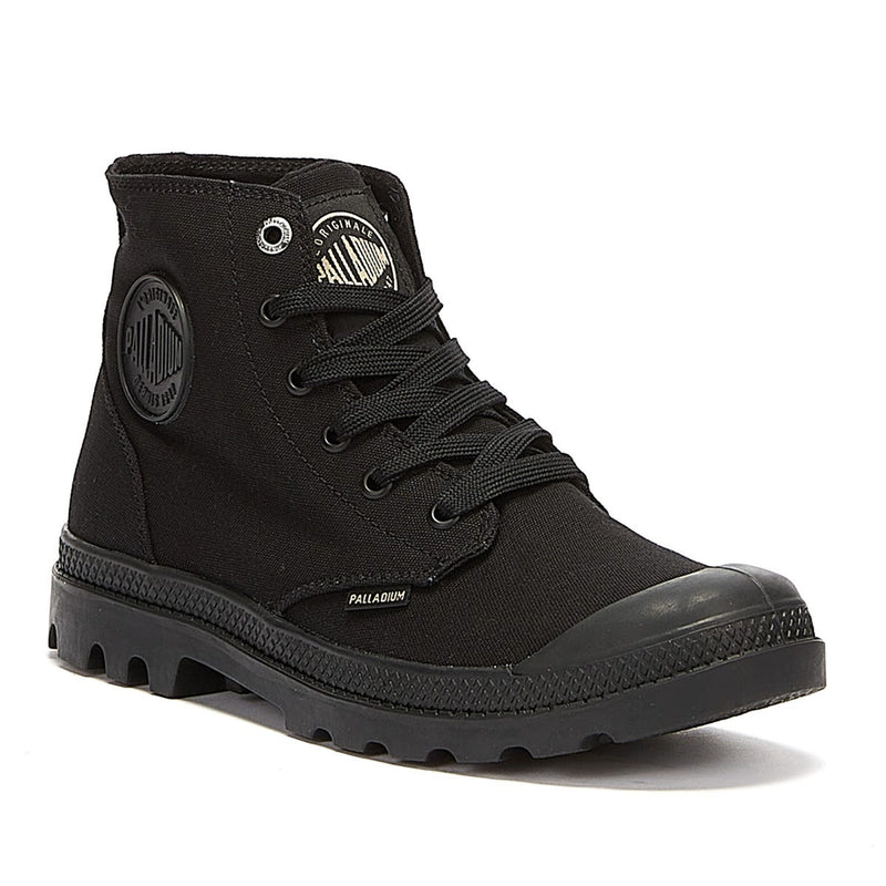 Palladium Pampa Hi Mono Chrome Nero Stivali