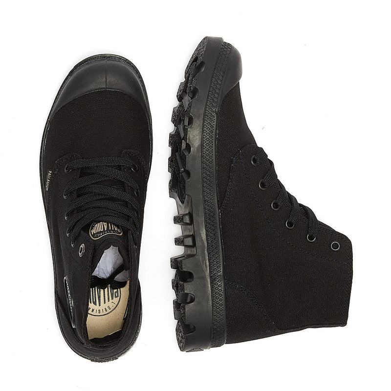 Palladium Pampa Hi Mono Chrome Nero Stivali