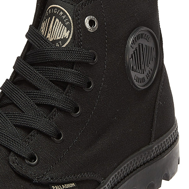Palladium Pampa Hi Mono Chrome Nero Stivali