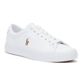 Scarpe da ginnastica Ralph Lauren Longwood in pelle bianca