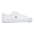 Scarpe da ginnastica Ralph Lauren Longwood in pelle bianca