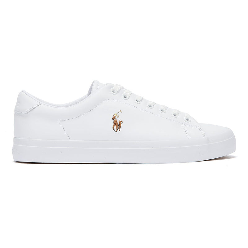 Scarpe da ginnastica Ralph Lauren Longwood in pelle bianca