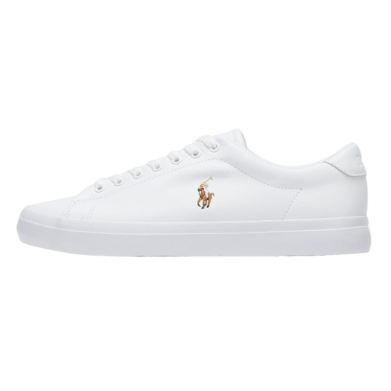 Scarpe da ginnastica Ralph Lauren Longwood in pelle bianca