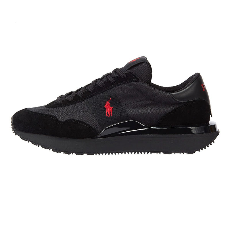 Ralph Lauren Treno 89 Triplo Uomo Nero / Rosso Scarpe da ginnastica