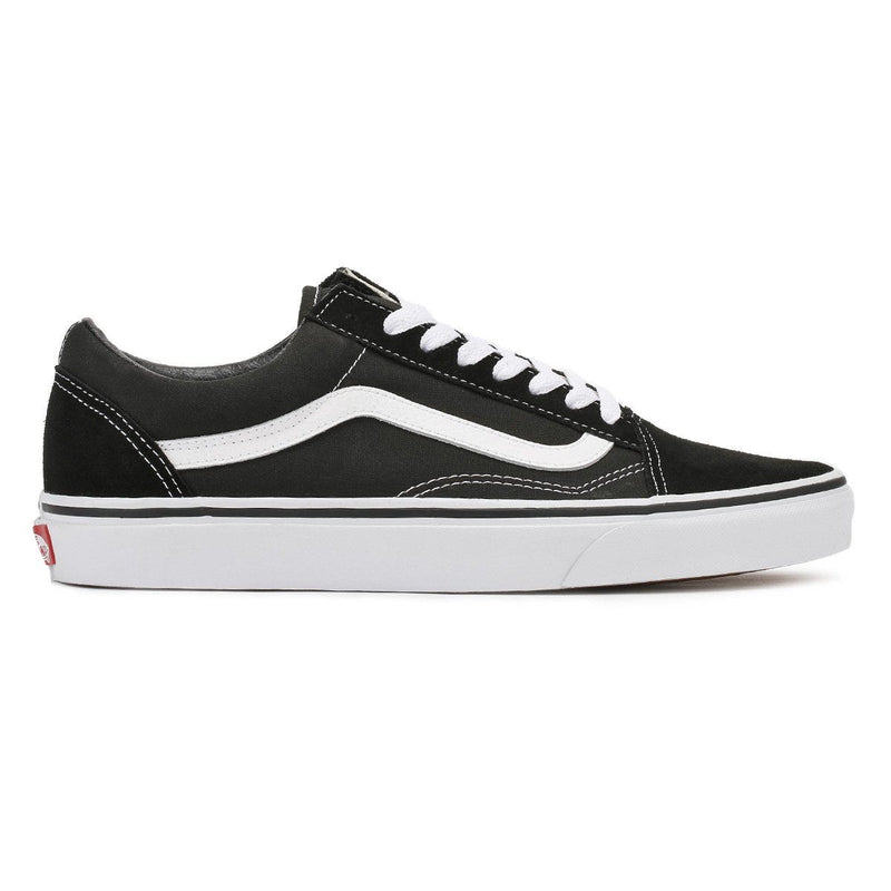 Vans Old Skool Donna Nero / Bianco Scarpe da ginnastica di tela