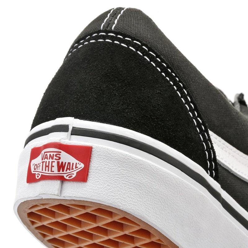 Vans Old Skool Donna Nero / Bianco Scarpe da ginnastica di tela
