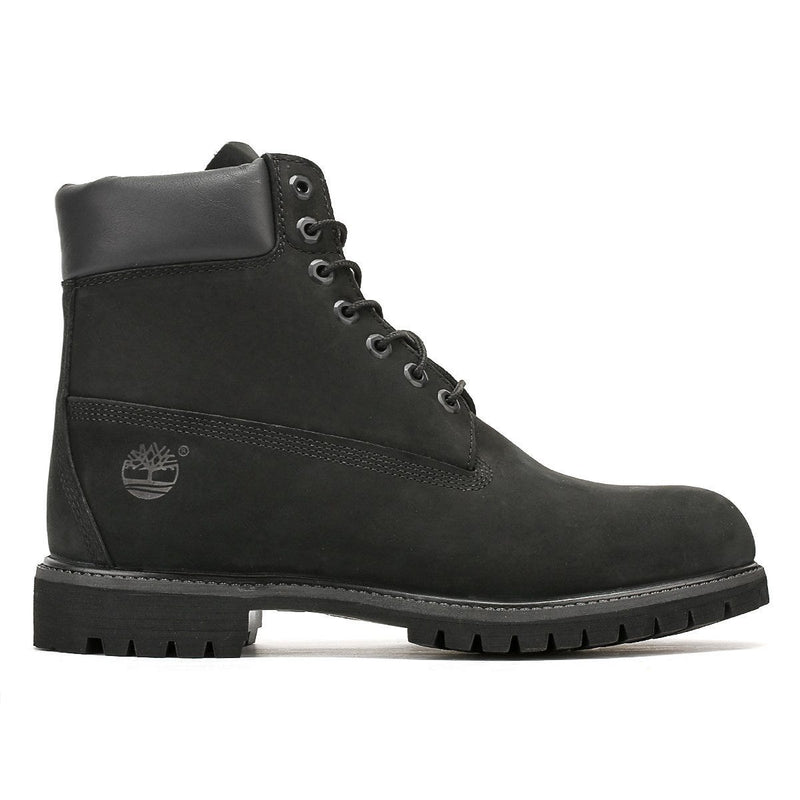 Timberland Uomo Nero Premium 6 pollici Stivali in pelle Nubuck