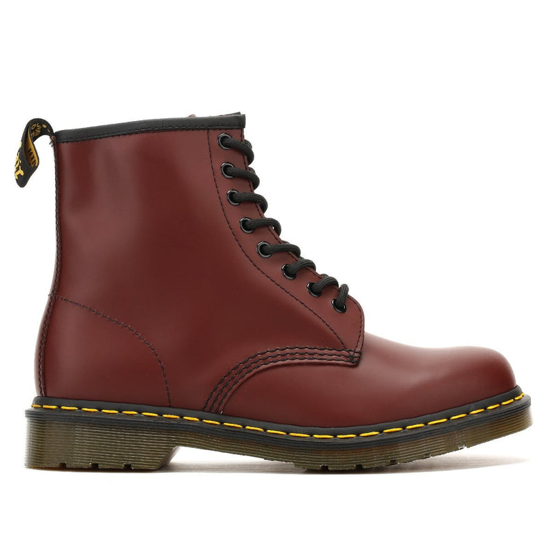 Dr. Martens 1460 Smooth Donna Stivali in pelle rosso ciliegia