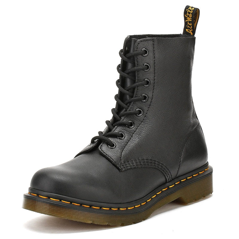 Dr. Martens Donna Stivali in pelle nera Pascal Virginia