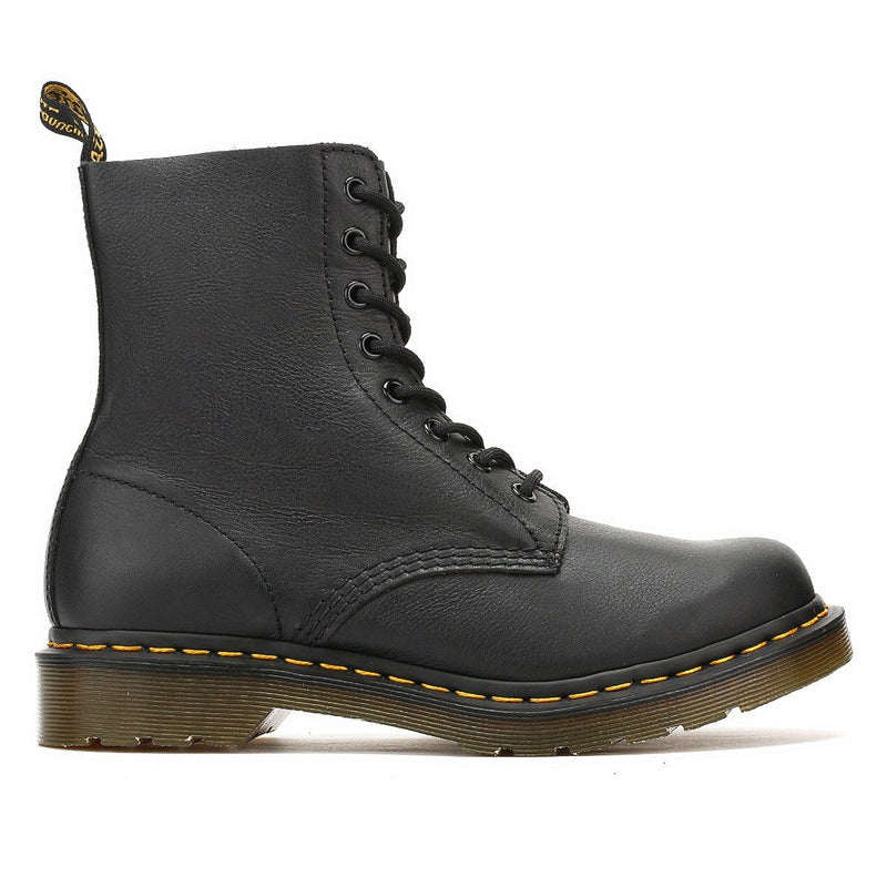 Dr. Martens Donna Stivali in pelle nera Pascal Virginia