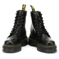 Dr. Martens Jadon Smooth Uomo Nero Stivali con Piattaforma