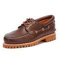 Timberland Uomo Marrone Tradizionale 3 Eye Classic Scarpe da Barca