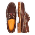 Timberland Uomo Marrone Tradizionale 3 Eye Classic Scarpe da Barca