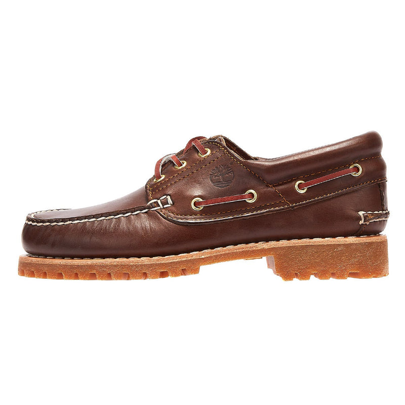 Timberland Uomo Marrone Tradizionale 3 Eye Classic Scarpe da Barca