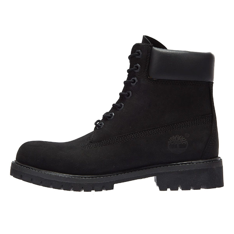 Timberland Uomo Nero Premium 6 pollici Stivali in pelle Nubuck