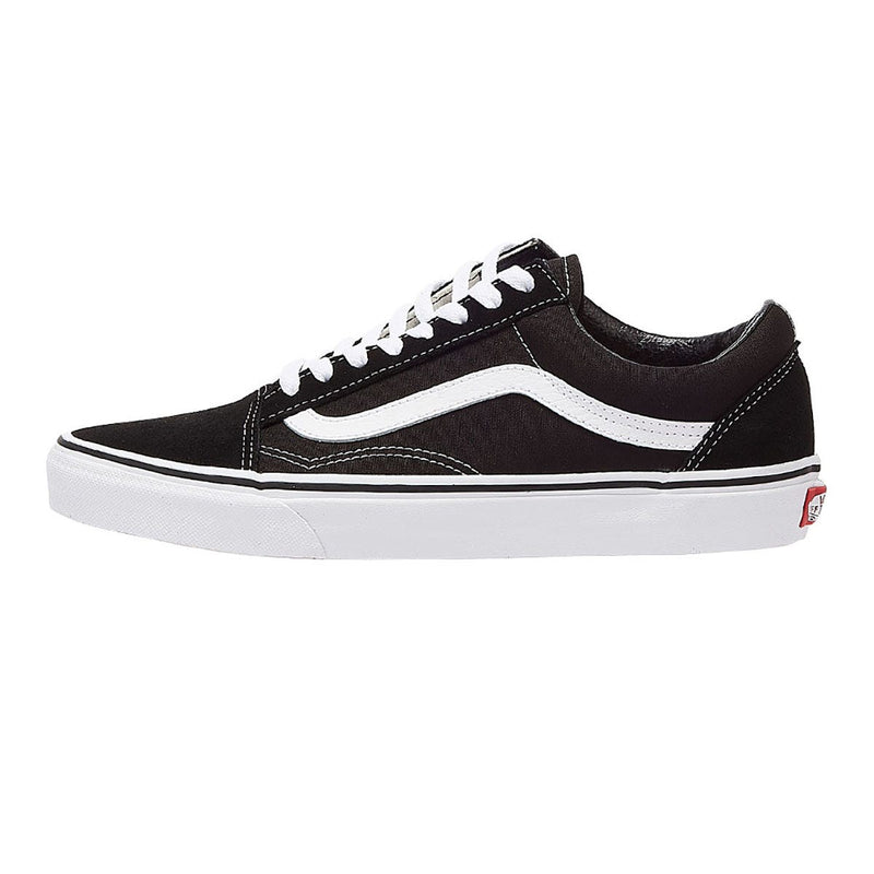 Vans Old Skool Donna Nero / Bianco Scarpe da ginnastica di tela